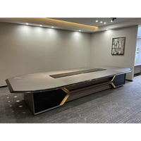 Bureau de direction moderne et simple en bois haut de gamme pour PDG, Président ou Directeur - Écologique et durable