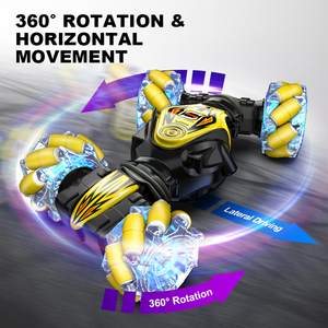 Coche de Control Remoto con Sensor de Gestos, Coche de Acrobacias RC 4WD Transformable Todoterreno 2.4Ghz, Coches <span class=keywords><strong>Twister</strong></span> de Control Manual para Niños y Niñas - Product Image 5