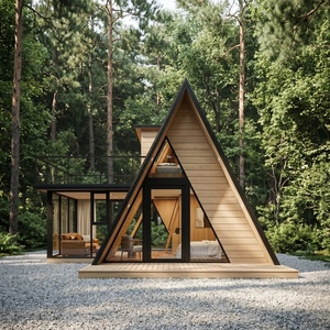 Cabane de village touristique en bordure de la lagune Eco River <span class=keywords><strong>Delta</strong></span> S580, maison en forme de A - Product Image 2
