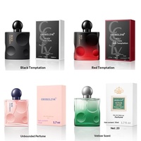Parfum pour femme COCOSILIYA Black Temptation Black Duck, vaporisateur, longue tenue, parfum léger, format voyage 50ML