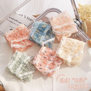 <span class=keywords><strong>Ropa</strong></span> <span class=keywords><strong>Interior</strong></span> Femenina de Encaje Sexy, Antibacteriana, con Malla Ligera y Transpirable, Estilo Fresco para Chicas - Product Image 5