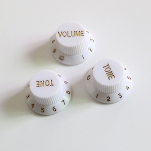 Voor Zwart Wit 25.5mm ST Elektrische Gitaar Knop Duurzaam voor <span class=keywords><strong>Volume</strong></span> Tone Control Plastic Reserveonderdelen 1 st KB001 - Product Image 5
