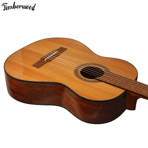<span class=keywords><strong>Chitarra</strong></span> Classica <span class=keywords><strong>a</strong></span> Sei Corde da 39 Pollici con Top in Abete Massiccio e Finitura Lucida di Timberwood - Product Image 6