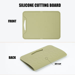 실리콘 도마 BPA 프리 유연한 세트 고기 야채 용 주방 도마 4 개 - Product Image 2