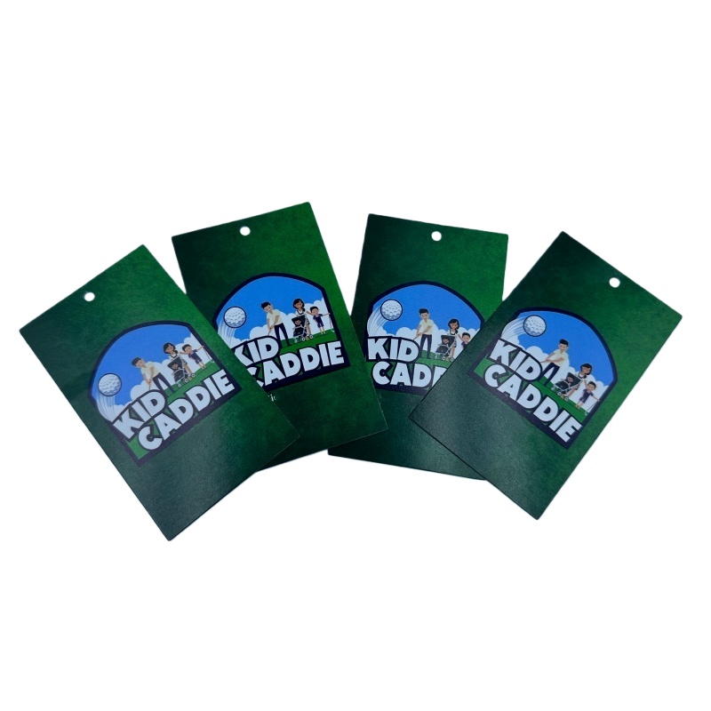 China 300gsm 90X55mm Green Kids Custom Colourful Garment Stores Woven Hot Sales T-Shirts Jackets Shoes Clothing Tags and Labels