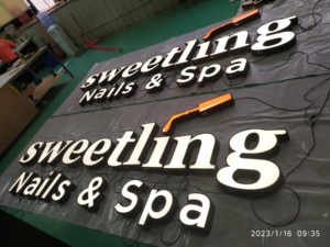 BRANDNEWSIGN Custom UL Certified Light Box Store <span class=keywords><strong>Sign</strong></span> SPA negozio per la cura degli animali segno del Logo segno del Logo personalizzato Outdoor UL Signage - Product Image 6