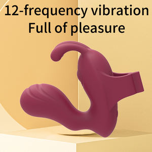 Vendita calda masturbazione vibratore <span class=keywords><strong>G</strong></span> Spot clitoride stimolatore vibratore massaggio dito vibratore giocattoli erotici giocattoli sessuali per le donne - Product Image 4