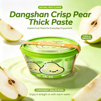 Pâte de Poire Pure Premium Concentrée, Préparation Fruitée Idéale pour Hydrater la Gorge et Maintenir la Santé au Quotidien à Domicile