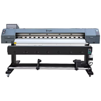 Imprimante grand format Yinghe 1,8 m avec tête d'impression XP600/DX5/I3200 de haute qualité pour affiches publicitaires populaires, imprimante rouleau à rouleau