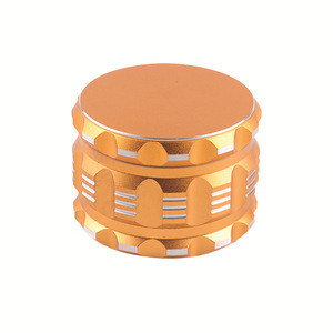 Amazon Hot Selling 4 Piece Herb Grinder Aluminum Large Upgraded Version Spice Grinder 2.5 Inch