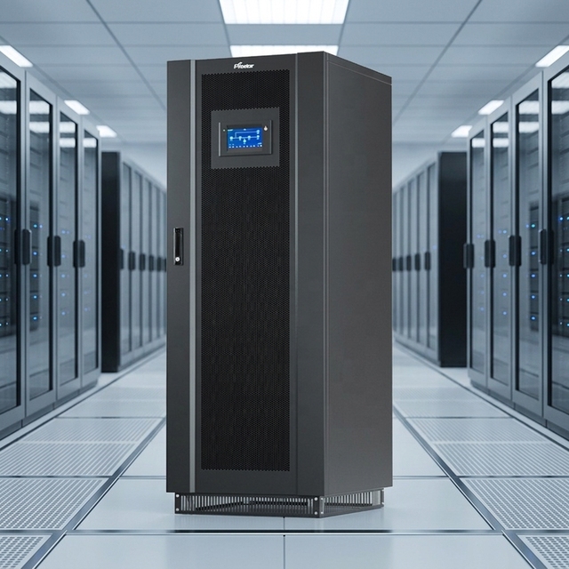 20KVA 3-Phase Pure Sine Wave Online UPS with Lithium Battery & LCD Display - ROHS Certified for Medical/Computer Equipment