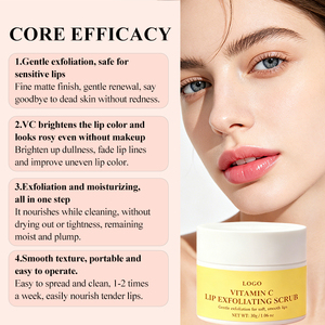 สครับขัดริมฝีปากวิตามินซี ช่วยผลัดเซลล์ผิวที่ตายแล้ว บำรุงริมฝีปากแห้งคล้ำให้ชุ่มชื้น - Product Image 4