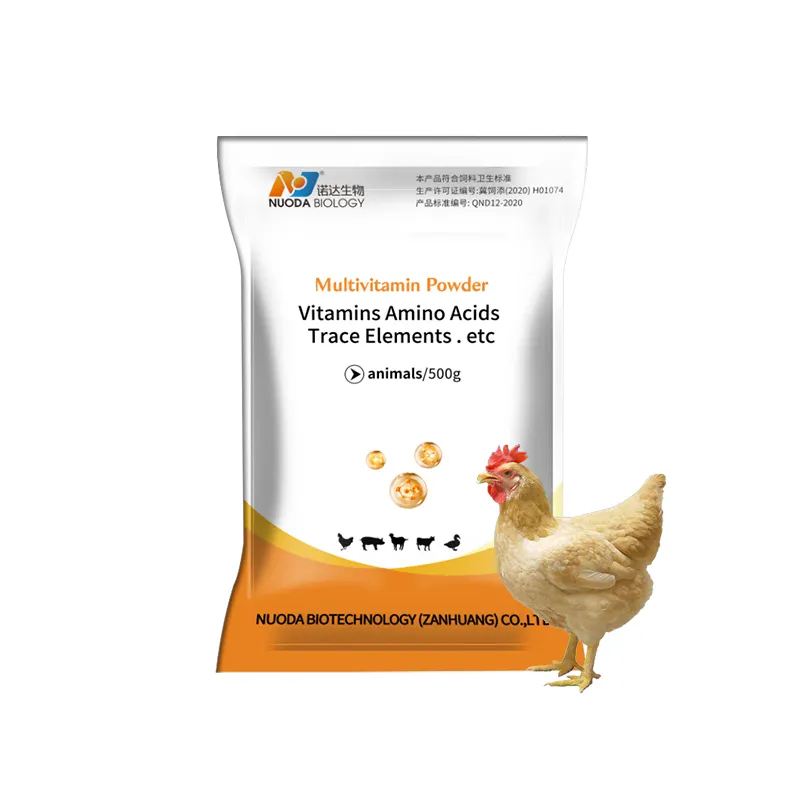 Suplemen vitamin hewan dan mineral untuk hewan bubuk multi vitamin tambahan pakan unggas