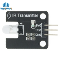 Módulo Sensor Transmisor y Receptor Infrarrojo IR AITEWIN ROBOT 38kHz SMD para Robótica y Bloques de Construcción Electrónicos