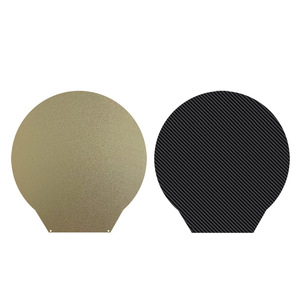 Panneau d'impression pour imprimante 3D Flsun S1 Pro, 330 mm, double face, PEI, texture fibre de carbone, acier à ressort - Product Image 1