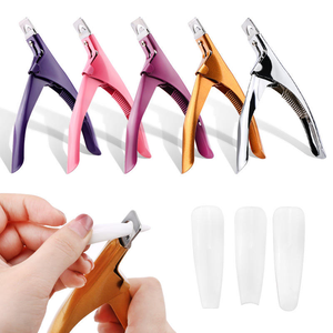 Coupe-<span class=keywords><strong>ongles</strong></span> en acrylique professionnel en acier inoxydable, coupe-<span class=keywords><strong>ongles</strong></span> artificiels, outil de coupe-<span class=keywords><strong>ongles</strong></span> multicolores pour salon de manucure - Product Image 2