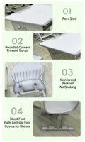 Chaise de bureau confortable pour collégiens, mobilier scolaire durable et confortable pour salles de classe, pour enfants, OEM
