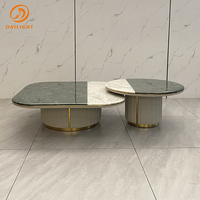 Table et meuble tv en marbre de luxe moderne, Offre Spéciale