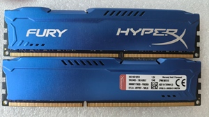 Memoria RAM HyperX <span class=keywords><strong>FURY</strong></span> de 8GB DDR3 1600MHz ECC Usada para Ordenador de Escritorio - Disipador Térmico Estético Azul Elegante en Stock - Product Image 4