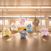 POPMART PUCKY Серия «Сегодня закрыто» Плюшевая фигурка из ПВХ, масштаб 1/6, подвеска, брелок, игрушка-шарм для сумки, коллекционная, со звуком