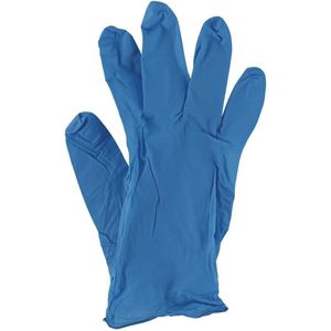 Guantes Desechables de Nitrilo Azules Boardwalk Serie 395, Sin Polvo, Tamaño Mediano, 5 Mil de Grosor, Uso General, 100/Caja - Product Image 2