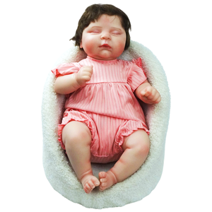 20 inç Gerçekçi Sevimli Yumuşak Prenses Yeniden Doğmuş Bebek Bebekleri Tam Vücut Moda Seti Yeni Doğan Bebekler Küçük Kız Bebekler için - Product Image 6