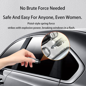 Kit d'outils d'urgence 2-en-1 pour briser les vitres de <span class=keywords><strong>voiture</strong></span> et couper les ceintures de sécurité, pour la terre et l'eau - Product Image 4