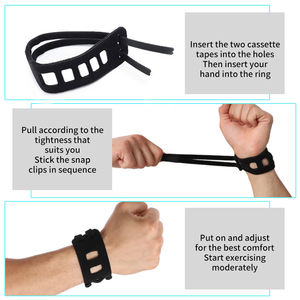 आउटडोर खेल विरोधी-मोच टखने संरक्षण पर्वतारोहण टखने संरक्षण समर्थन समायोज्य पट्टा अनुकूलन लोगो - Product Image 6