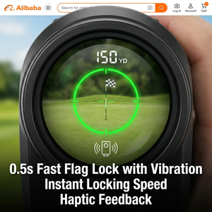 Telémetro Láser de Largo Alcance con Aumento de 8X, Telémetro de Caza y <span class=keywords><strong>Golf</strong></span>, Resistente al Agua, Telémetro Profesional - Product Image 6