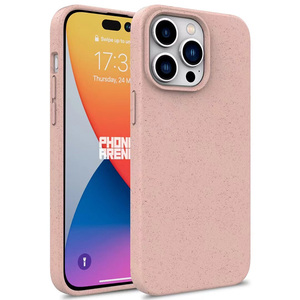 เคสโทรศัพท์รีไซเคิลขายดีที่ทำจากฟางข้าวสาลีและเคส TPU สำหรับ <span class=keywords><strong>iPhone</strong></span> 16 PRO MAX - Product Image 1