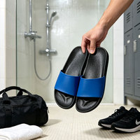 Herren-Slipper mit individuellem Logo, flexible, wasserdichte Slides für Zuhause und Strand, Freizeitschuhe, auf Bestellung für Großbestellungen