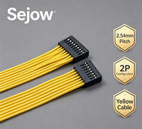 Kabel Harness Dupont OEM 20Pin 2.54mm Berinsulasi untuk Pengembangan Prototipe Elektronik