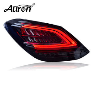 Nouveaux feux arrière à LED séquentiels pour Mercedes-Benz Classe S W222 2015-2018 Facelift, lentille transparente 6000K, clignotant dynamique - Product Image 1