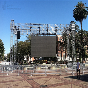 Offre Spéciale personnalisé spigot carré treillis affichage tv stand aluminium poteau de <span class=keywords><strong>but</strong></span> écran led treillis mural pour led <span class=keywords><strong>armoire</strong></span> - Product Image 6