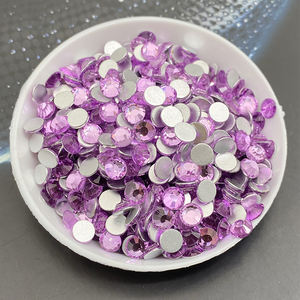 אבני חן מפעל מכירה ss8 קריסטל ab שטוח בחזרה rhinestones cristal ללא חם לתקן ריינסטון לציפורניים - Product Image 6