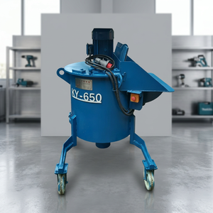 Mezcladora de Mortero Móvil Decorativa con Sistema de Conexión en T de 2 Pulgadas, Motor de 4 Kilovatios, Almacenamiento de Lodo de 250 L - Product Image 1