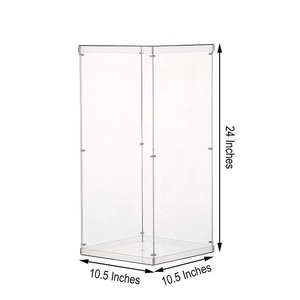 Espositore Rettangolare Autoportante in Acrilico Ecologico <span class=keywords><strong>per</strong></span> Matrimoni, Feste <span class=keywords><strong>di</strong></span> <span class=keywords><strong>Compleanno</strong></span>, Eventi, Torte, Dessert e Snack - Product Image 3