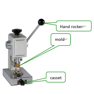 Li יון סוללה אלקטרודה דיסק חותך עיתונות חבטות מכונה - Product Image 3