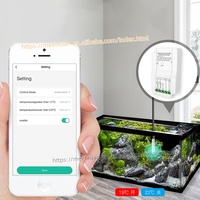 TUYA 16A Interrupteur à distance avec capteur, sonde étanche, surveillance de la température Wifi, moniteur sans fil à distance pour maison intelligente