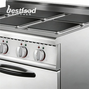 Fourneau Électrique Commercial Robuste en Acier Inoxydable 380V à 6 Plaques pour Équipement de Cuisine - Product Image 5