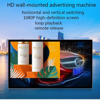 21.5, 27, 32, 43-дюймовые рекламные LCD-дисплеи для помещений с анимацией для ресторанов и лифтов, настенные мониторы