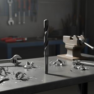 Foret hélicoïdal à tige conique Fervi 10 mm pour perçage du métal - Product Image 3