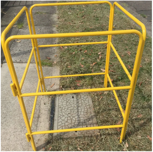 בניית אתר פלדה מתקפלת אבן מגן רכבת מעקה אבן השומר גדר לוח מחסום לוח כביש בטיחות - Product Image 4