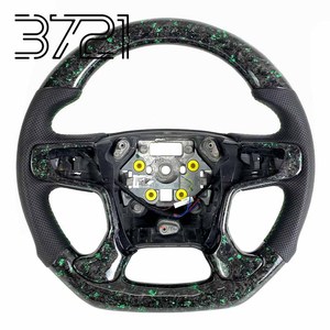 Volante Deportivo de Fibra de Carbono LED para Chevrolet Silverado Tahoe Suburban 1500 2500 3500 2014-2020 - Product Image 1