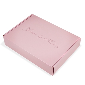 Tùy chỉnh cao cấp thân thiện với môi sóng ban Quà Tặng Bọc vận chuyển hộp bù đắp in ấn lá vàng dập đóng cửa từ - Product Image 6