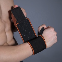 VBOSi 4324 Support de poignet professionnel robuste, respirant, imperméable, avec logo personnalisé 3D, pour la musculation et le powerlifting