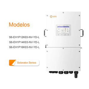 <span class=keywords><strong>Solis</strong></span> Inverter 12kw 14kw 16kw in magazzino Inverter di accumulo di energia S6-EH1P(12-16)K03-NV-YD-L monofase ibrido solare Inversor <span class=keywords><strong>Solis</strong></span> - Product Image 2