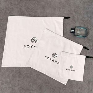 Custom Printed Eco-friendly <b>Canvas</b> <b>Drawstring</b> <b>Bag</b> Bulk Personalized Sustainable Reusable for Kids Toys Shopping Promotional - Product Image 6