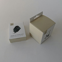 Boîte d'emballage en carton personnalisée pour produits électroniques avec accroche, pour écouteurs, câbles de données, chargeurs, impression possible