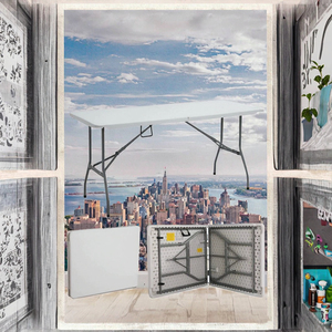 Bàn gấp nhựa Best Choice 6FT với mặt bàn và chân bàn HDPE chắc chắn, dùng cho ngoài trời và khách sạn - Product Image 3